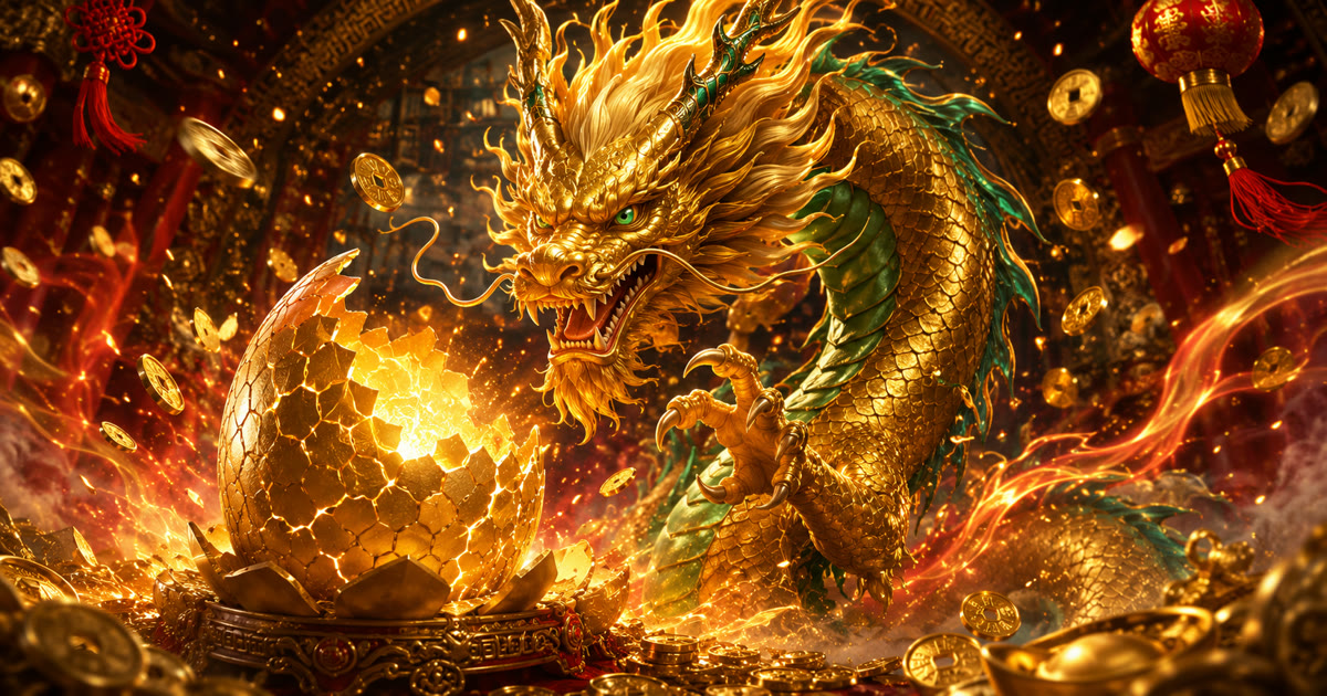 Dragon Hatch ค่าย PG เล่นยังไง เกมมังกรจ่ายแบบคลัสเตอร์ กับระบบสะสมปลุก 3 มังกรก่อนปั่น
