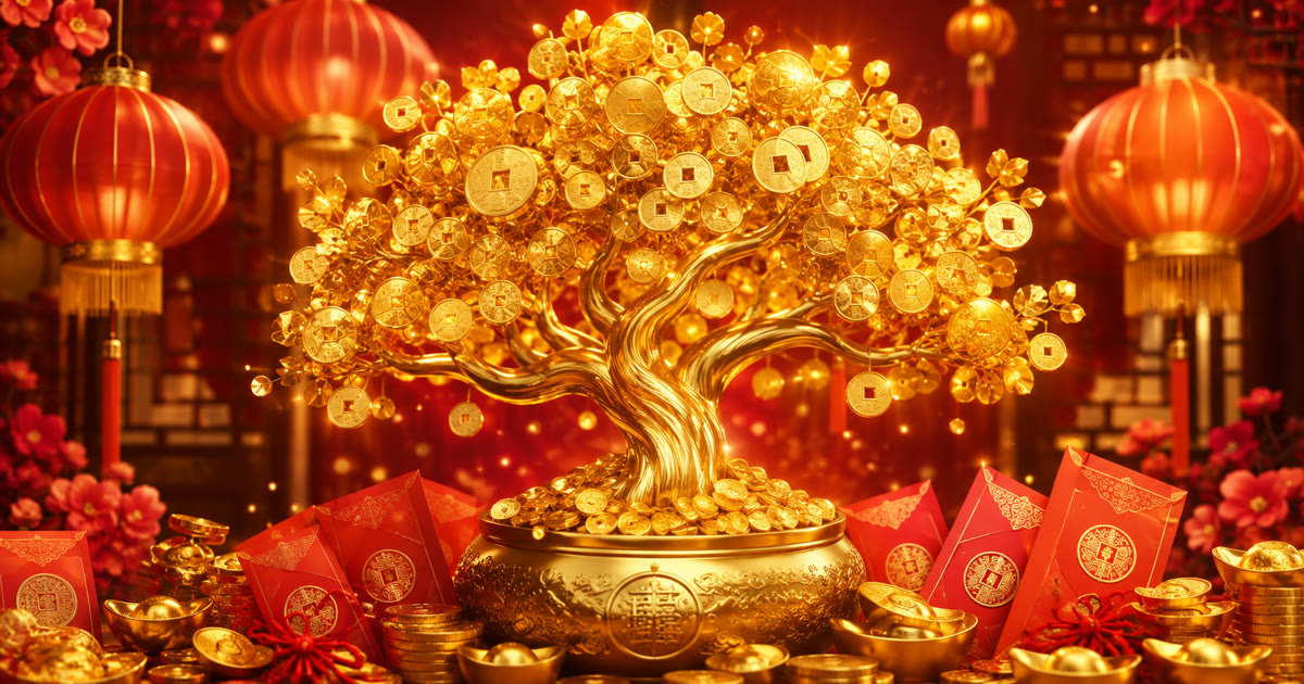Prosperity Fortune Tree ค่าย PG ต้นไม้แห่งโชคลาภ เล่นยังไง ลุ้นเก็บซองอั่งเปาในโหมดรีสปิน